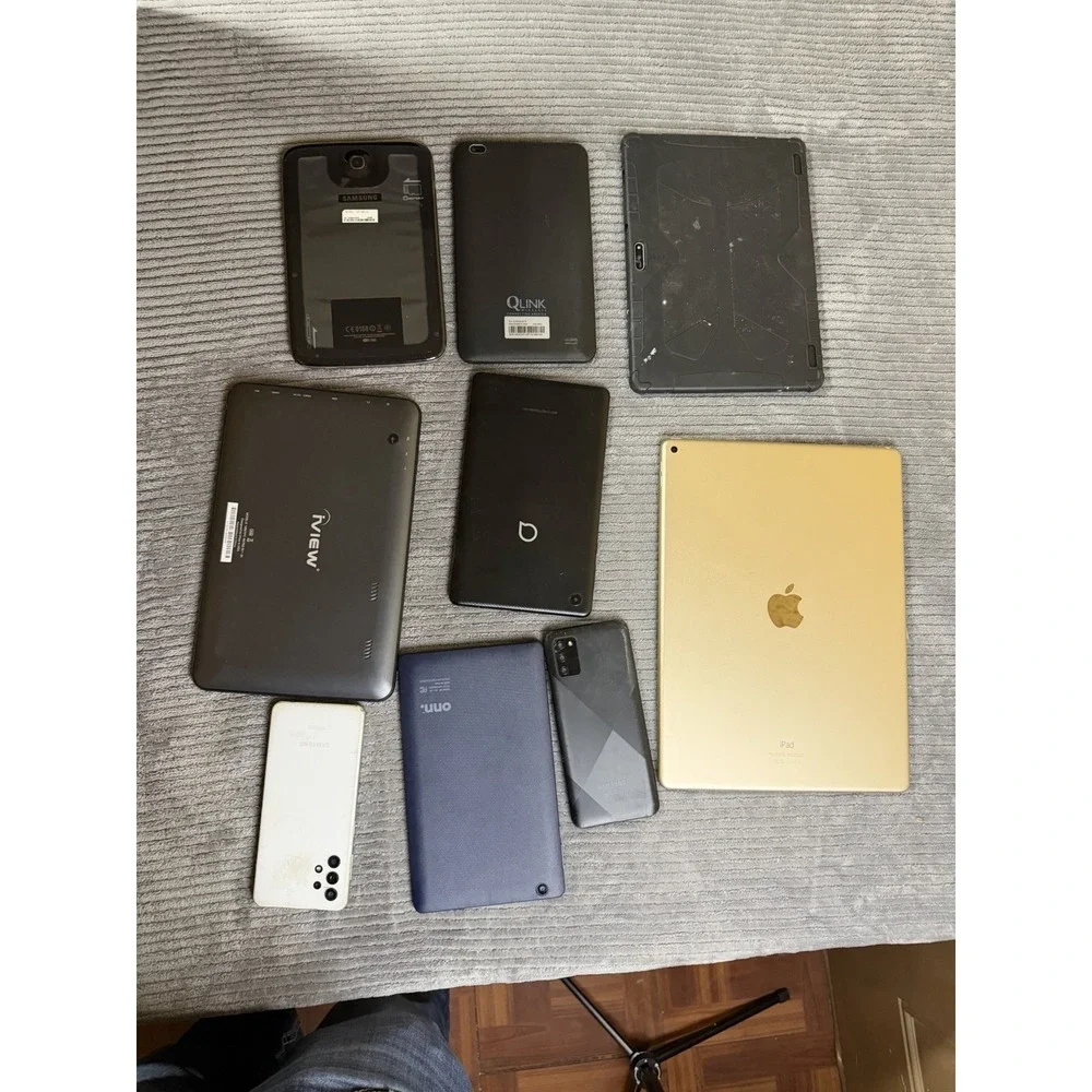 Lot Of Tablets And Phones Read